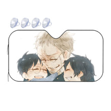 Load image into Gallery viewer, Rin,Yukio and Shiro Car Sunshade