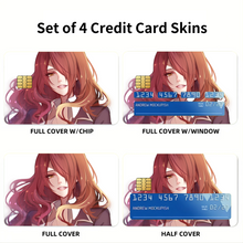 Load image into Gallery viewer, Rindō Kobayashi Credit Card Skins (4-in-1 Pack)