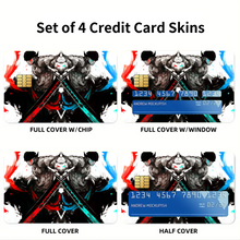 Load image into Gallery viewer, Roronoa Zoro Credit Card Skins (4-in-1 Pack)