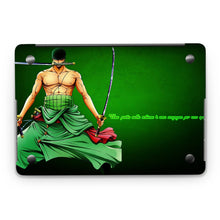 Load image into Gallery viewer, Roronoa Zoro, Santōryū  Macbook Skin