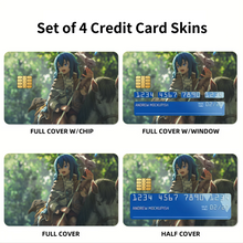 Load image into Gallery viewer, Roxy & Rudeus Credit Card Skins (4-in-1 Pack)