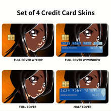 Load image into Gallery viewer, Rukia Kuchiki Credit Card Skins (4-in-1 Pack)