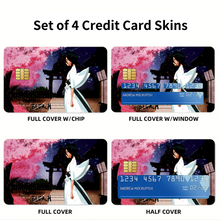 Load image into Gallery viewer, Rukia Kuchiki Credit Card Skins (4-in-1 Pack)