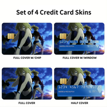 Load image into Gallery viewer, Ruler and Mordred Credit Card Skins (4-in-1 Pack)