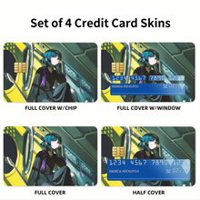 Load image into Gallery viewer, Ryou Yamada Credit Card Skins (4-in-1 Pack)