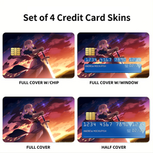 Load image into Gallery viewer, Saber (Fate Series) Credit Card Skins (4-in-1 Pack)
