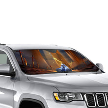 Load image into Gallery viewer, Saber, Woman Warrior Car Sunshade
