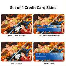 Load image into Gallery viewer, Sabo,Ace and Luffy Credit Card Skins (4-in-1 Pack)