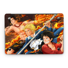 Load image into Gallery viewer, Sabo,Ace and Luffy  Macbook Skin