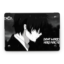Load image into Gallery viewer, Sad Animewith quote  Macbook Skin