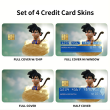 Load image into Gallery viewer, Sad Goku Credit Card Skins (4-in-1 Pack)
