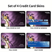 Load image into Gallery viewer, Saeko Busujima Credit Card Skins (4-in-1 Pack)