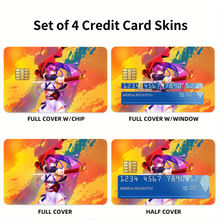 Load image into Gallery viewer, Saeko Busujima Credit Card Skins (4-in-1 Pack)