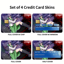 Load image into Gallery viewer, Saeko Busujima Credit Card Skins (4-in-1 Pack)