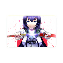 Load image into Gallery viewer, Saeko Busujima Credit Card Skins (4-in-1 Pack)