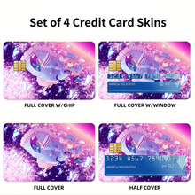 Load image into Gallery viewer, Saigyouji Yuyuko Credit Card Skins (4-in-1 Pack)