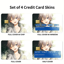 Load image into Gallery viewer, Saika Totsuka Credit Card Skins (4-in-1 Pack)