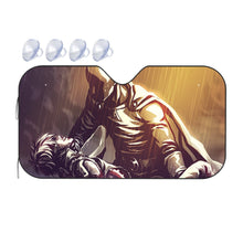 Load image into Gallery viewer, Saitama and Genos  Car Sunshade