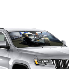 Load image into Gallery viewer, Saitama and Genos Car Sunshade