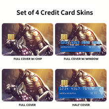 Load image into Gallery viewer, Saitama and Genos Credit Card Skins (4-in-1 Pack)