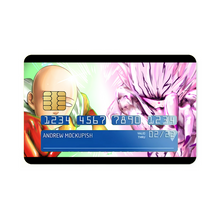 Load image into Gallery viewer, Saitama and Lord Boros Credit Card Skins (4-in-1 Pack)