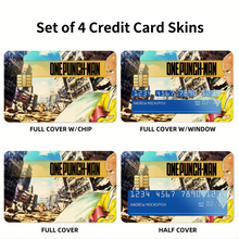 Load image into Gallery viewer, Saitama Credit Card Skins (4-in-1 Pack)