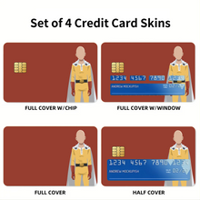 Load image into Gallery viewer, Saitama Credit Card Skins (4-in-1 Pack)