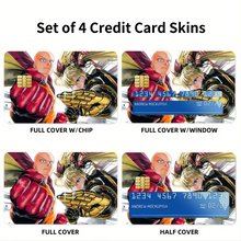 Load image into Gallery viewer, Saitama Credit Card Skins (4-in-1 Pack)