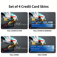 Load image into Gallery viewer, Saitama Credit Card Skins (4-in-1 Pack)
