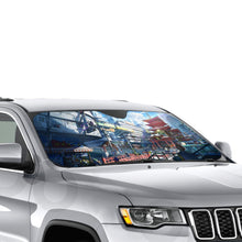 Load image into Gallery viewer, Saitama Looking Out Over the City Car Sunshade
