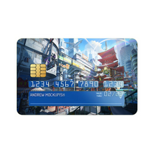 Load image into Gallery viewer, Saitama Looking Out Over the City Credit Card Skins (4-in-1 Pack)