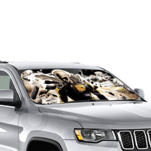 Load image into Gallery viewer, Saitama Vs Lord Boros  Car Sunshade