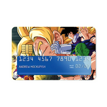 Load image into Gallery viewer, Saiyans vs Broly Credit Card Skins (4-in-1 Pack)