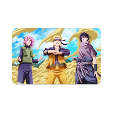 Load image into Gallery viewer, Sakura,Naruto and Sasuke (Day version)  Credit Card Skins (4-in-1 Pack)