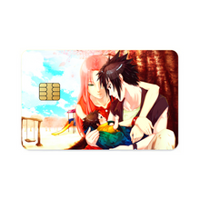 Load image into Gallery viewer, Sakura Sasuke and baby Sarada  Credit Card Skins (4-in-1 Pack)