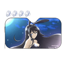 Load image into Gallery viewer, Sakurajima Mai Car Sunshade