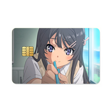 Load image into Gallery viewer, Sakurajima Mai Credit Card Skins (4-in-1 Pack)