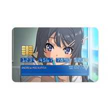 Load image into Gallery viewer, Sakurajima Mai Credit Card Skins (4-in-1 Pack)