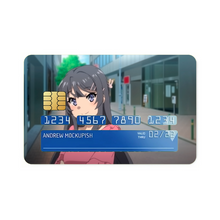 Load image into Gallery viewer, Sakurajima Mai Credit Card Skins (4-in-1 Pack)
