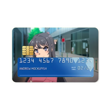 Load image into Gallery viewer, Sakurajima Mai Credit Card Skins (4-in-1 Pack)