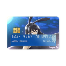 Load image into Gallery viewer, Sakurajima Mai Credit Card Skins (4-in-1 Pack)