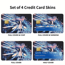 Load image into Gallery viewer, Sakuya Izayoi Credit Card Skins (4-in-1 Pack)