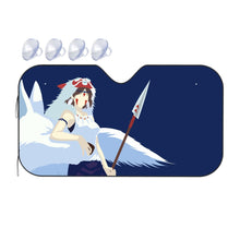 Load image into Gallery viewer, San Mononoke Hime / Princess Mononoke  Car Sunshade