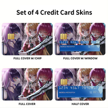 Load image into Gallery viewer, san & Seika Ijichi Credit Card Skins (4-in-1 Pack)