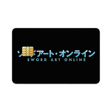 Load image into Gallery viewer, SAO Splash Credit Card Skins (4-in-1 Pack)