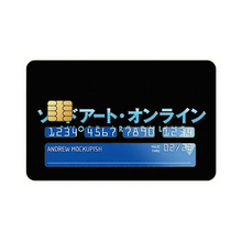 Load image into Gallery viewer, SAO Splash Credit Card Skins (4-in-1 Pack)