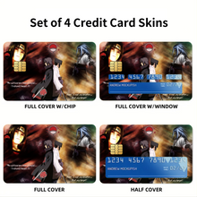 Load image into Gallery viewer, Sasuke and Itachi  Credit Card Skins (4-in-1 Pack)