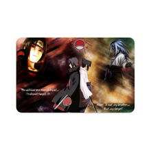 Load image into Gallery viewer, Sasuke and Itachi  Credit Card Skins (4-in-1 Pack)