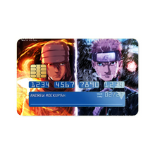Load image into Gallery viewer, Sasuke (Moon Of Six Paths) and Naruto (Sun Of Six Paths)  Credit Card Skins (4-in-1 Pack)