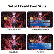 Load image into Gallery viewer, Satoru Gojo - Infinity Credit Card Skins (4-in-1 Pack)